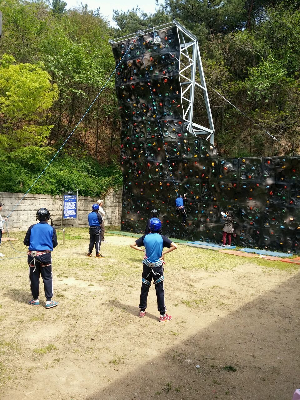 함안칠성중학교 클라이밍(암벽등반)도전기 _4
