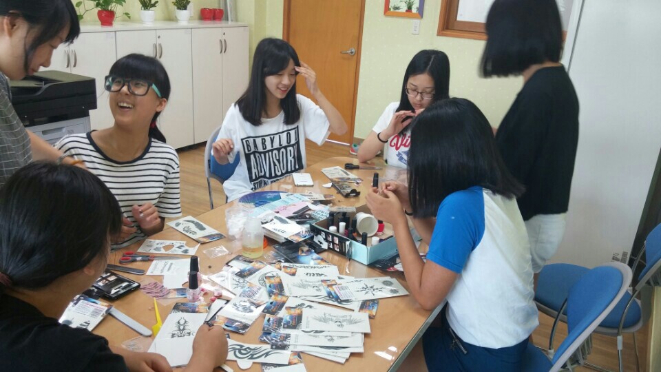 도계중 손관리 받으세요^^ 네일아트반_1