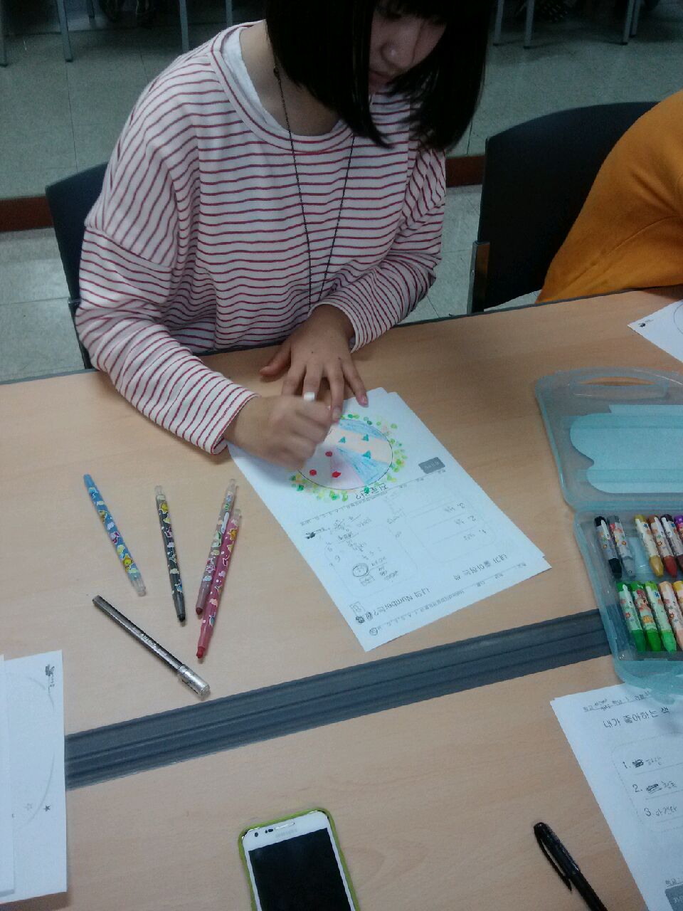 마산여자중학교 10.11 미술진로체험, 쵸콜릿_9