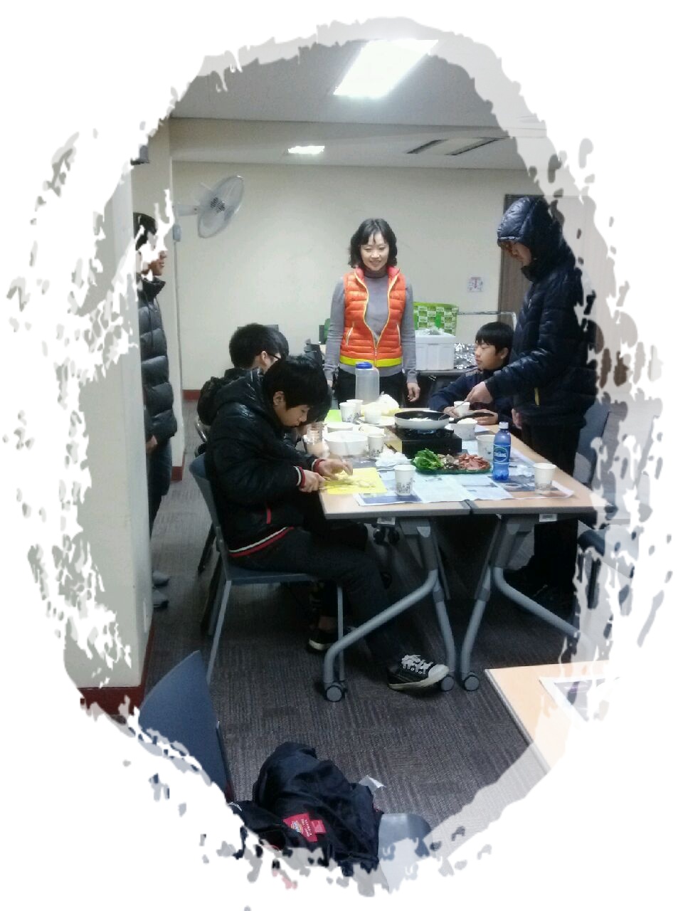 봉림중학교 작품기부봉사활동 + 피자만들기에 도전^^ _9