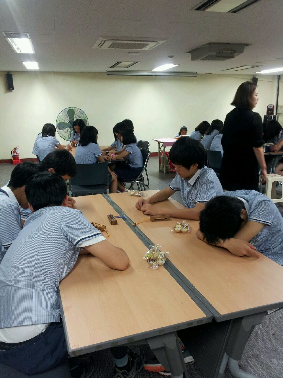 율하중학교 쇼콜라티에 체험......_9