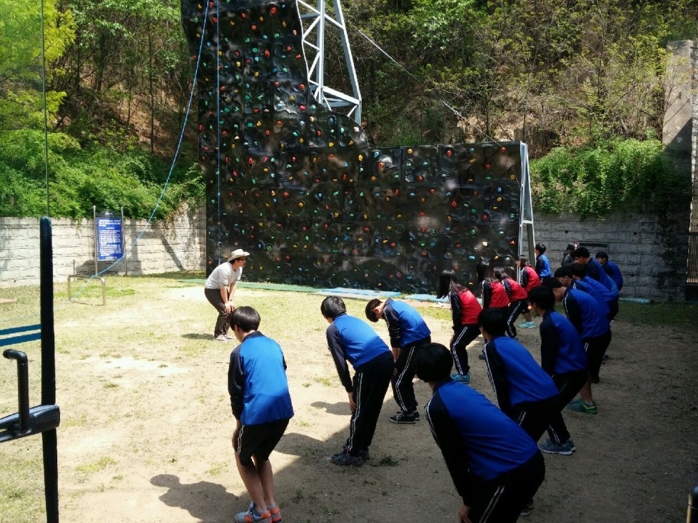 함안칠성중학교 클라이밍(암벽등반)도전기 _3