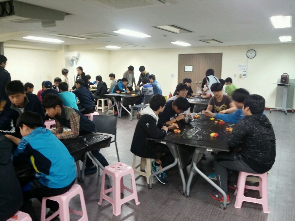 함안중학교 쵸콜릿만들기 _2