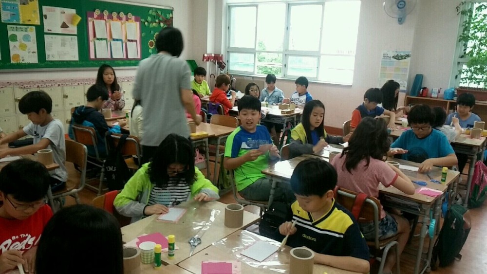 명도초등학교 5학년 한지공예체험_2