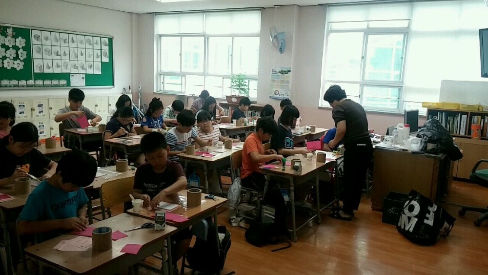 명도초등학교 5학년 한지공예체험_7