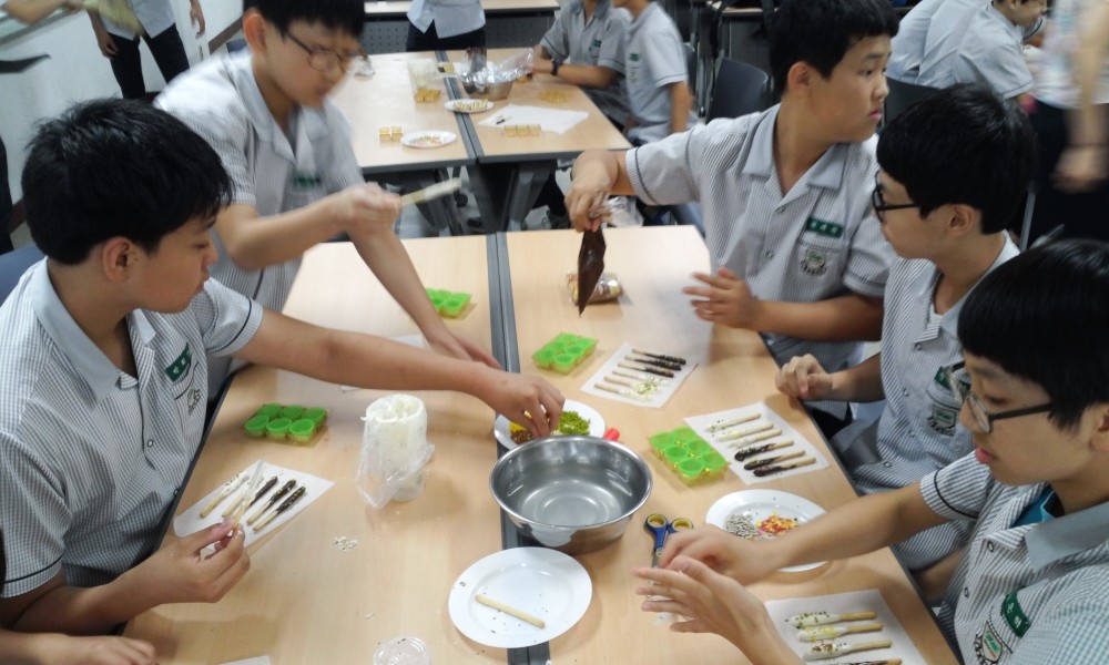 창원중학교 진로탐색-쇼콜라티에 체험활동_6