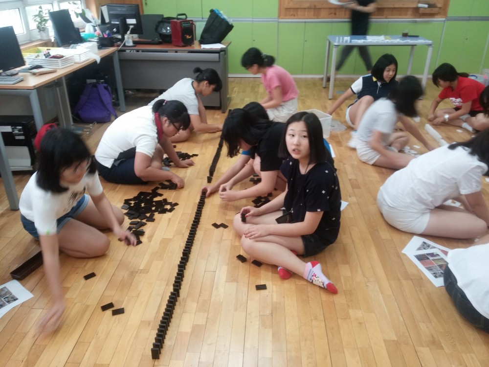 합포중학교의 멋진 도전 도미노_3
