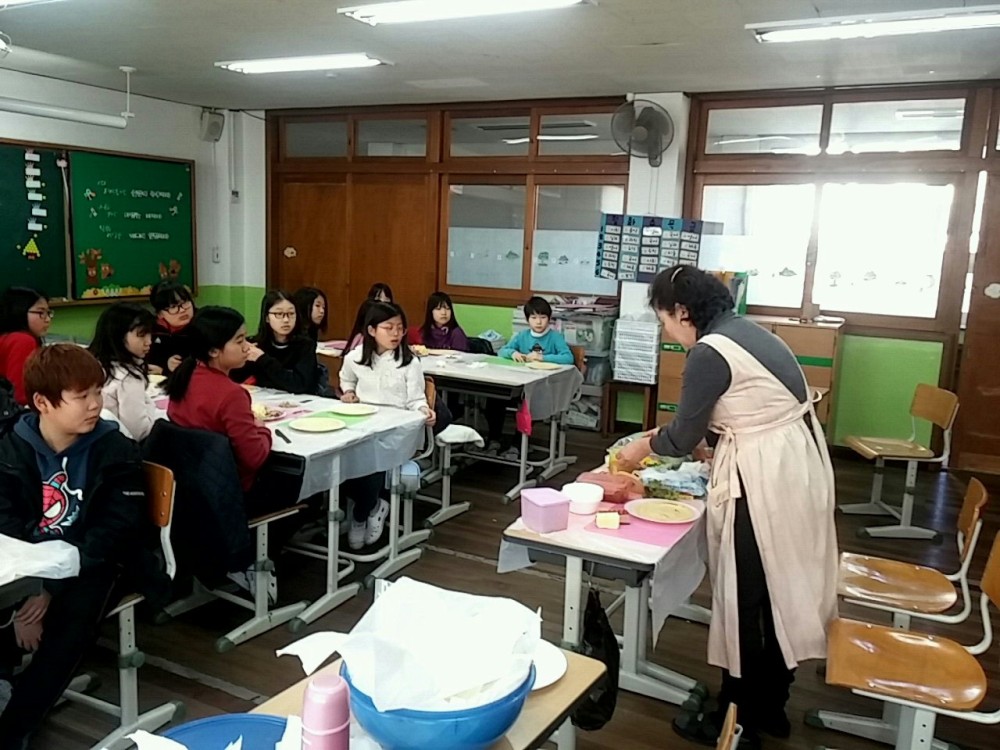 도계초 겨울방학 [두드리캠프 2탄 또띠야 만들기]_2