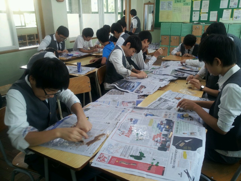 안남중학교 찾아가는 공작소 _3