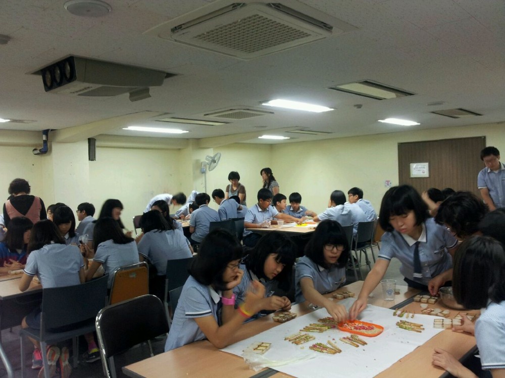 율하중학교 쇼콜라티에 체험......_3