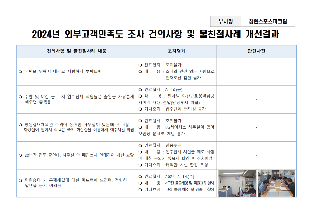 아래 숨김 텍스트로 내용 제공
