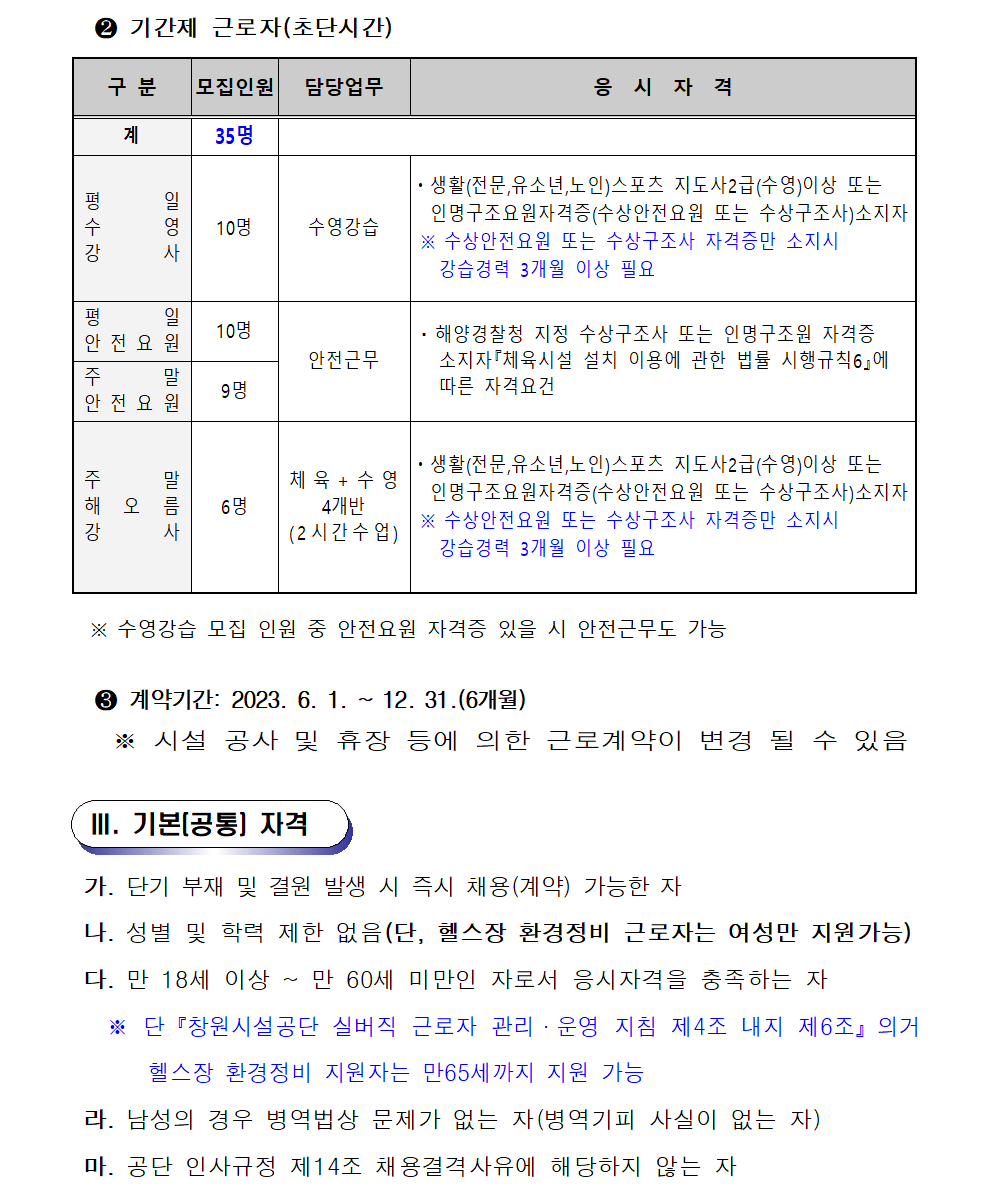 [창원실내수영장] 2023년 기간제근로자 모집 공고_2
