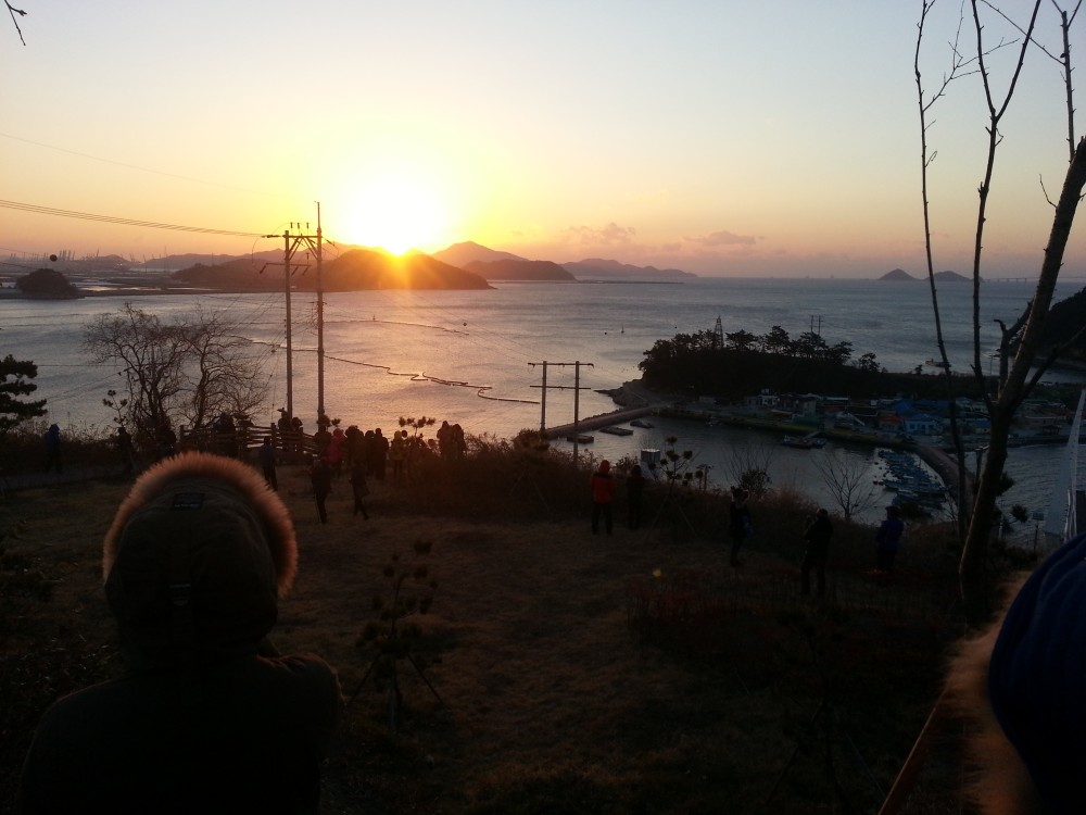 2015년 새해 첫날 해양공원에서 바라본 일출_1