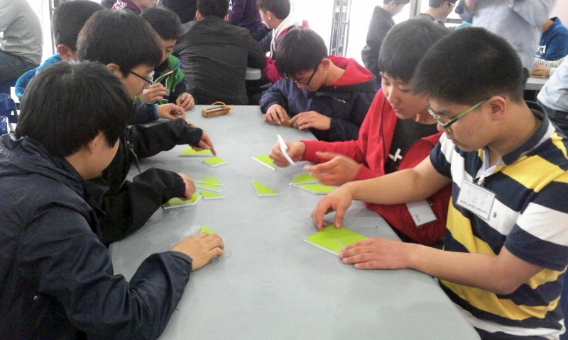 마산서중학교 간부수련활동 _18