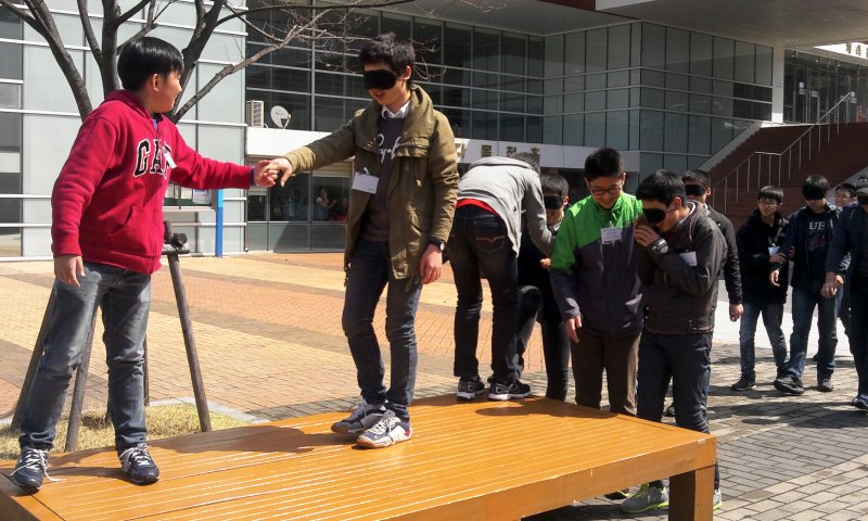 마산서중학교 간부수련활동 _6