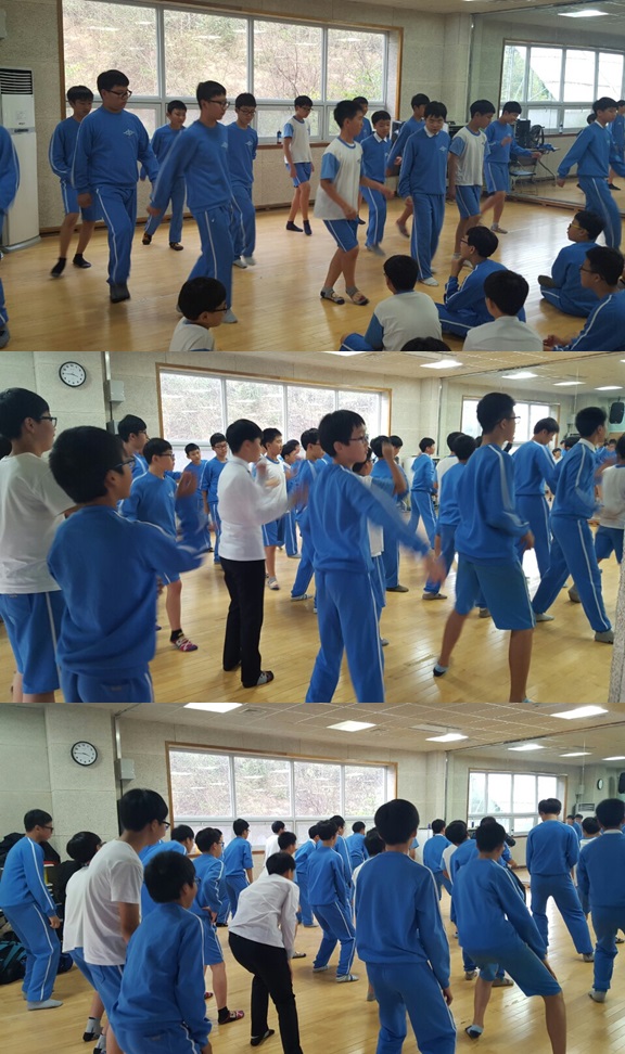 마산중학교 방송댄스 체험활동_1