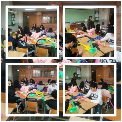 도계중학교 예술봉사 동아리 4월 스케치 _1