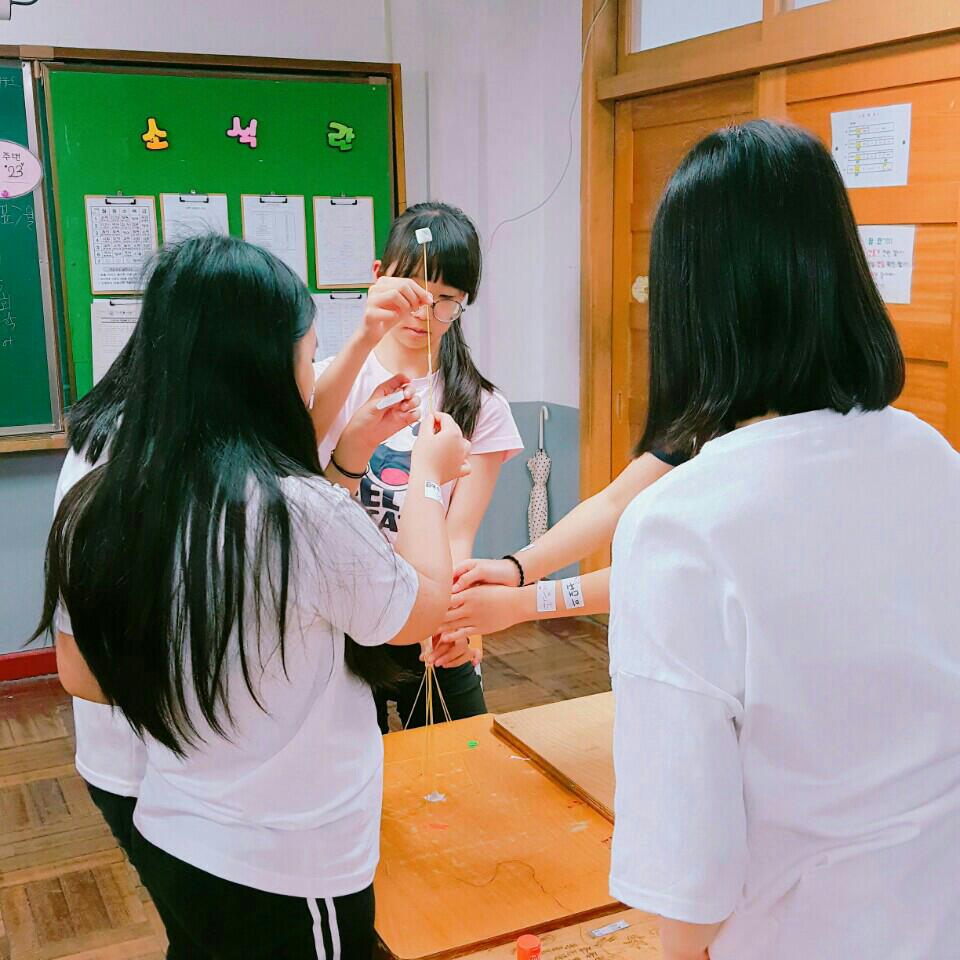 봉림중학교 인성캠프 어깨동무 - 손으로 만나는 협동_1