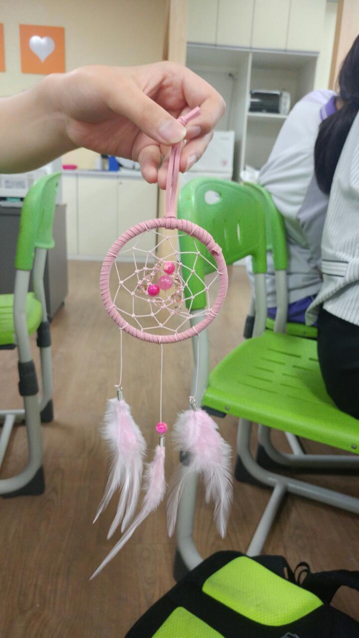 봉림중학교 재능기부 봉사 - 드림캐쳐로 행복을 나누다 (7/12)_1