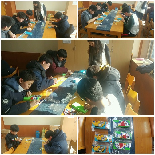 2018년 착한 나눔으로 시작해요(마산동중학교 재능기부 봉사활동 1월 2~3일) _2