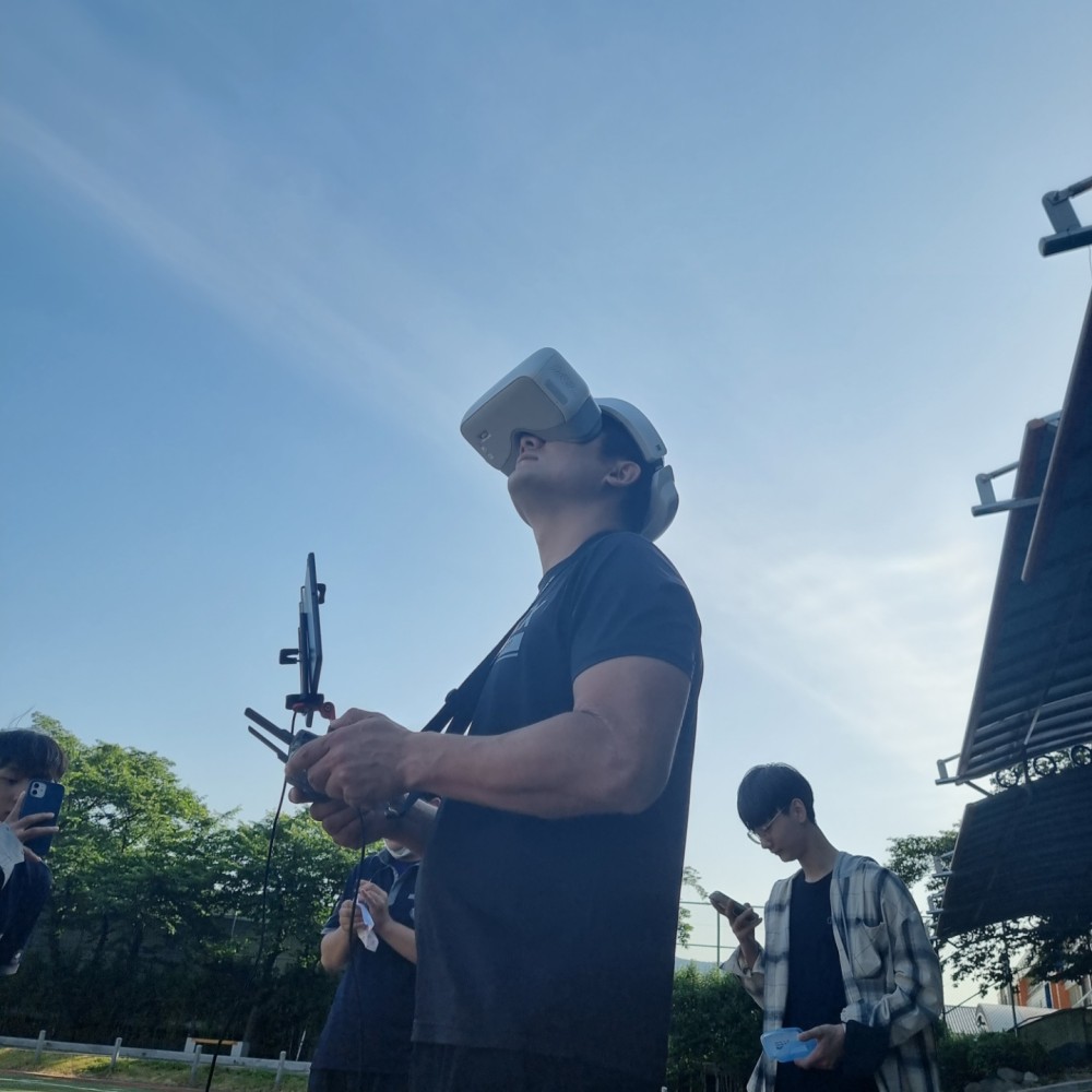 2022년  6월 드론 자격증 반 수업중(마산 공고)_7