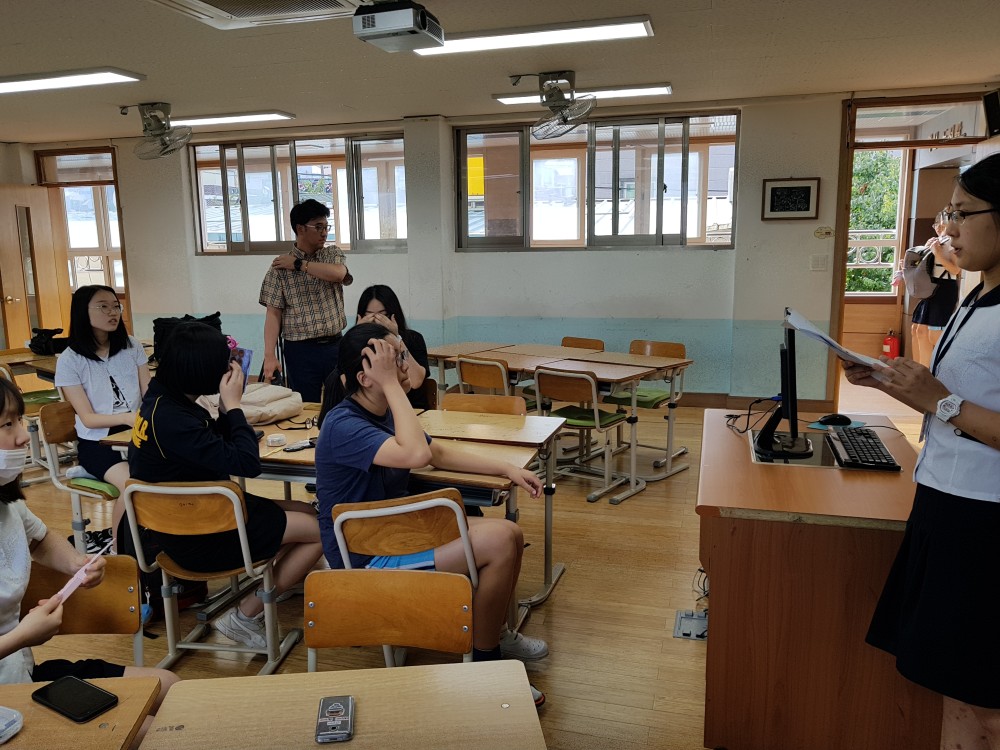2017년 8월 마산의신여자중학교- 미디어영상교육 -UCC제작교육_1