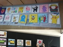 마산무학여자중학교 팝아트 재능기부 봉사활동  '학교꾸미기' 게시물 미리보기 사진