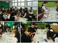 봉림중학교 봉사활동(천아트) 게시물 미리보기 사진