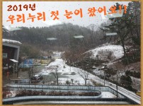 2019 우리누리 첫눈!!! 게시물 미리보기 사진